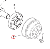 Northern Lights R128660 - Pulley, 168 mm O.D.