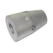 Super Marine Zinc Anode, Conical Shaft Nut Ø22 (Bulk + Screw)