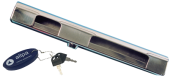 Stainless Steel Outboard Motor Lock (Mounts Over Motor Bracket)