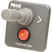 Max Power Control Panel - 1 Button, 1 Joystic, Grey