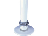 Nuova Rade 44049 - Table Pedestal, Fixed, L=770mm, Diameter 60mm, White