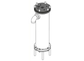 Parker 0700100500-02 Top Lid for FRP Filter, Anodized Aluminum