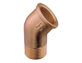 Guidi Elbow Bronze 45° 1" Female-Male