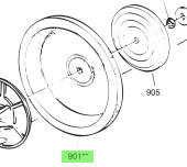 RM69 RM901 Junior Pump Membrane / Diaphragm