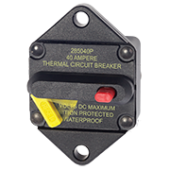 Blue Sea 285-Series Circuit Breaker - Panel Mount 40A