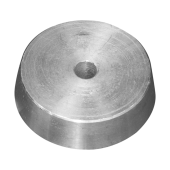 Tecnoseal 01111 - Zinc Round Plate For Mariner 40 Yamaha 70-85 HP