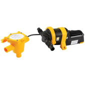 Whale WM8484 - Grey IC Pump & Manifold Waste Water Kit (19/25mm, 24V)
