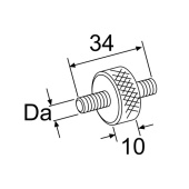 Webasto 9023020A - M6 L34 Anti-Vibration Mount 5 Pcs