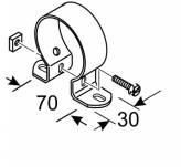 Webasto 454311 - Fastening cClamp 60mm For U4810/40 With Screw