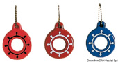 Osculati 35.827.00 - Soft Foam Keyring Steering Wheel (10 pcs.)