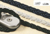 Plastimo 51412 - 8-strand Black Polyester Rope Ø 32mm, 110m