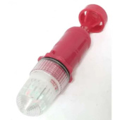 Lalizas 63455 - Flashing LED Light With Photocell Torpedo 8