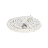 Plastimo Mooring Kit 3-strands Rope Thimble Eye Ø14mm L12m - White