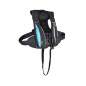 Ocean Safety Inflatable Life Jacket Sport Pro 170 N ADV Self Harness Carbon Black / Blue