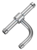 Webasto 1321776A - H-Shaped Fuel Extractor 12 x 5 x 12 Length 50 mm Hight 28 mm Steel/Zinc