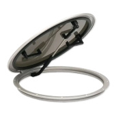 Pompanette N1139-10PXD-W - Round Deck Hatch