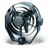 Hella Marine 8EV 003 361-002 - 2 Speed ‘Turbo’ Fan, 12V DC, Black Housing