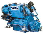 Solé Marine Diesel Engine Mini 33 With Technodrive Gear Box TMC60P, R=2.00:1