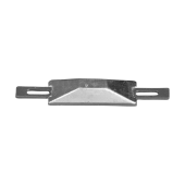 Tecnoseal Zinc Scandinavian Type Bolt-On Sacrificial Anodes with Stainless Steel Strap