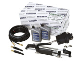 Ultraflex 43657A - Hytech Hydraulic Set for Outboard Motors up to 175HP Incl. 6-Meter Hose