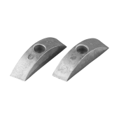 Tecnoseal 00710AL - Volvo Small Plates For Folding Propeller 110,120, S-B, S-C (Sold In Pairs)