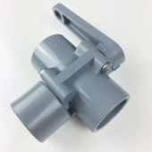 Parker 1401131942 3-Way 3/4" Slip Ball Valve PVC