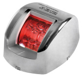 Osculati 11.038.21 - Mouse Navigation Light Red Stainless Steel Body