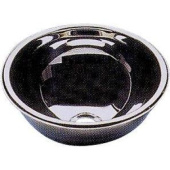 Hemispherical Polished Stainless Steel Sink Ø26x12 Cm