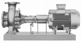 Allweiler NTT Centrifugal pump with shaft seal and base plate for heat-conducting oils