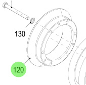 Steyr 2178820-0 - Volvo Stern-Drive Flange