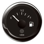 VDO A2C59514088 - Fuel Level Gauge E - 1/2 - F, 90-4Ω Black ViewLine 52 mm
