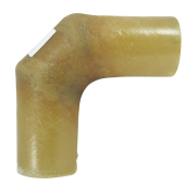 Centek 1200189 - 90-Degree Fiberglass Exhaust Elbow 3.5 Inch