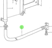 Nanni Diesel 970307967 - Oil Drain Pipe for Oil Drain Pump