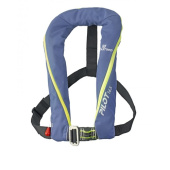 Plastimo 66815 - Pilot 165 inflatable lifejacket with harness auto hydrostatic blue