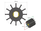 Albin 06-02-030 - Premium Impeller