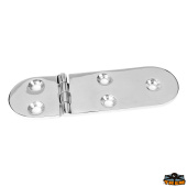 Trem M3501145 - AISI 316 Stainless Steel Hinges Thickness 4 mm - 145x65 mm Straight Model