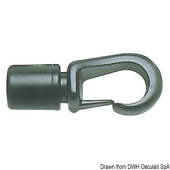 Osculati Nylon Snap Hooks for Shock Cord, 20 pcs