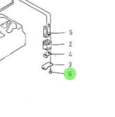 Nanni Diesel 970310805 - Cylinder Head Cover Screw for 4.330TDI and 4.340TDI Engines