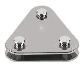 Schaefer 84-46 Pin Triangle Plate - 10 mm - 3/8"