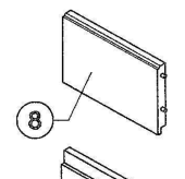 Isotherm SGC00081AA - Stainless Steel Door for Clear Ice Maker