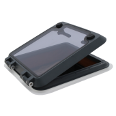 TOPwindows Thermal Breaker Deck Hatch – 400 x 400 mm, R50, Anthracite – RAL7016