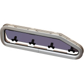 Lewmar 393440500 - ST4R Standard Portlights Openable Cream Frame 195 x 708 mm