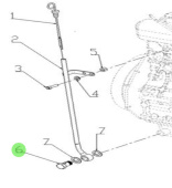 Nanni Diesel 970307728 - Banjo Bolt for Engine Oil System