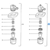 Vetus STM2702 - Nozzle Holder Complete