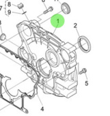 Nanni Diesel 970314897 - Flywheel Housing for N4.85 and N4.100 Engines
