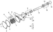 Nanni Diesel 970307738 - SPACER for N2.10/N2.14/2.50HE/N3.21