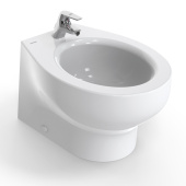 Tecma T-PF.BIDET/S2G/P - Silence Plus 2G Short Bidet without Mixer Tap