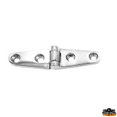 Trem M3513101 - AISI 316 Stainless Steel Hinges Thickness 5 mm - 100x25 mm Straight Model
