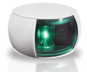 Hella marine 2LT 980 520-241 Naviled Navigation Light 112.5° Green 2 NM - White Shroud, Coloured Lens, 2.5 m Cable