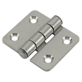 Euromarine Square Stainless Steel Hinge - Captive Pin - 45x40mm